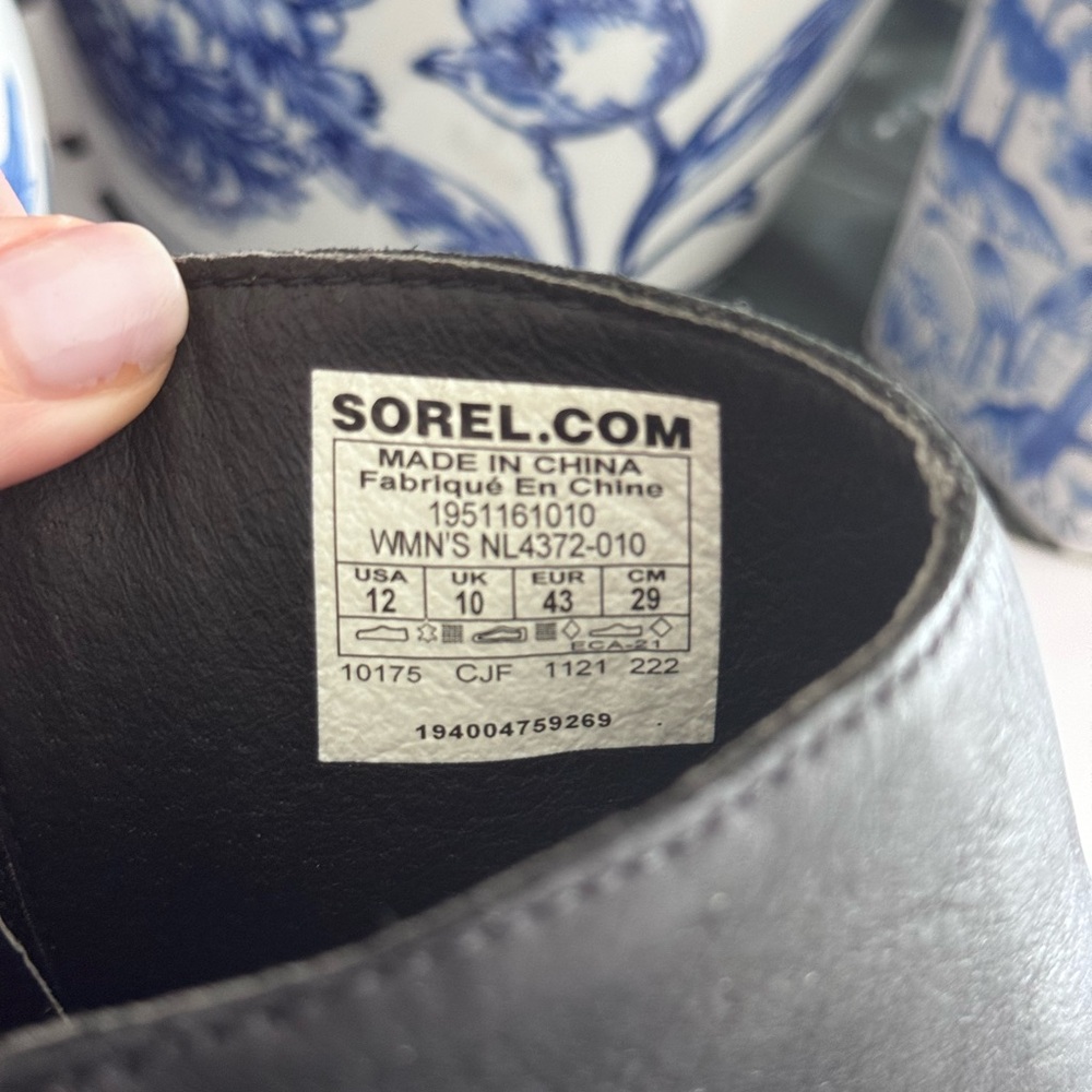 SOREL NWOT Women's Joan Of Arctic™ Wedge II Zip Bootie
Black Womens sz 12 - Picture 2 of 7